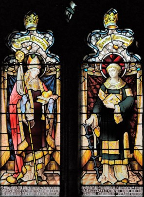 미라의 성 니콜라오와 성 라우렌시오_photo by AndyScott_in the Church of St Lawrence in Effingham_England.jpg